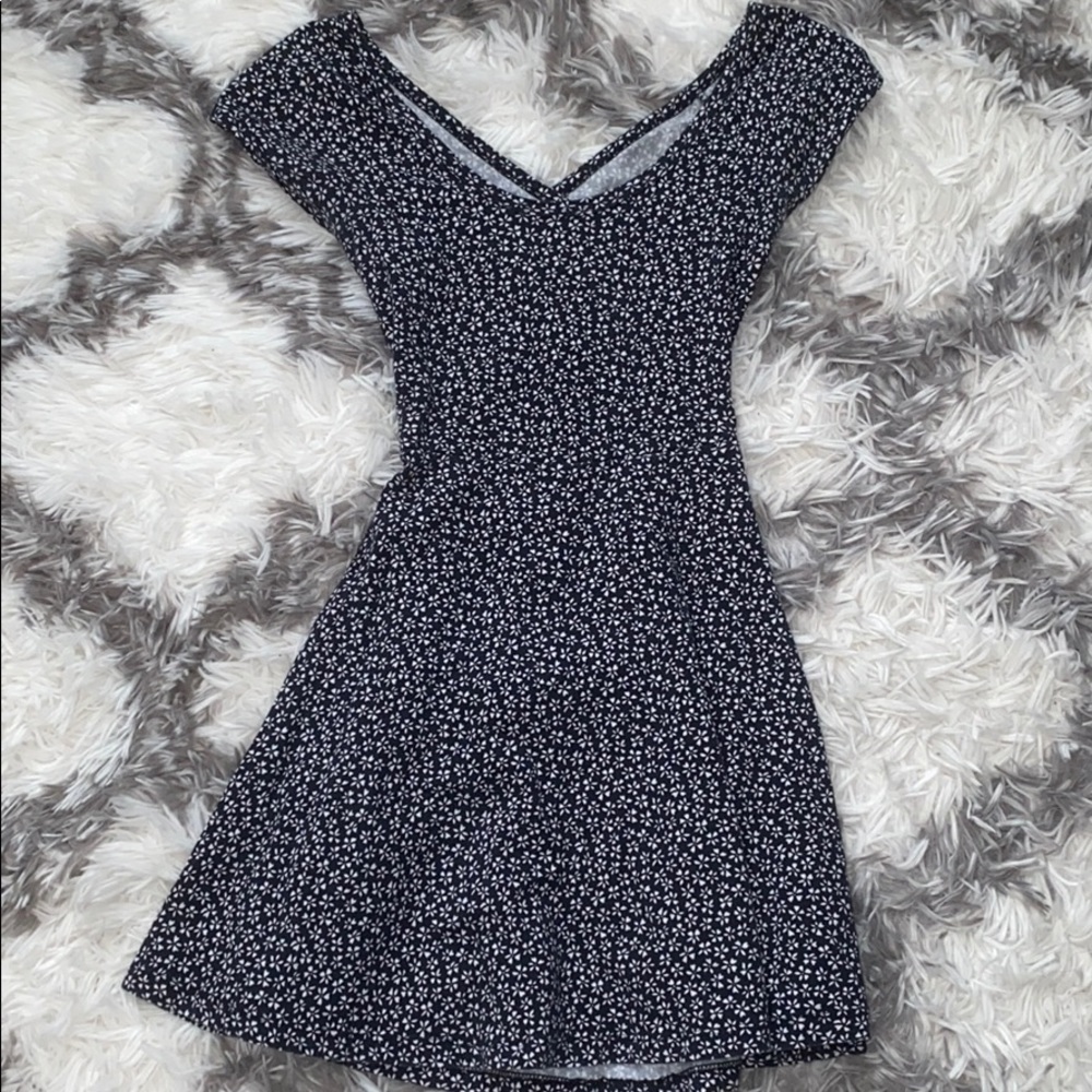 brandy skater dress, cross back